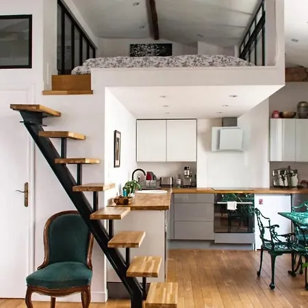 Type Loft - 40m² Marais Parigi